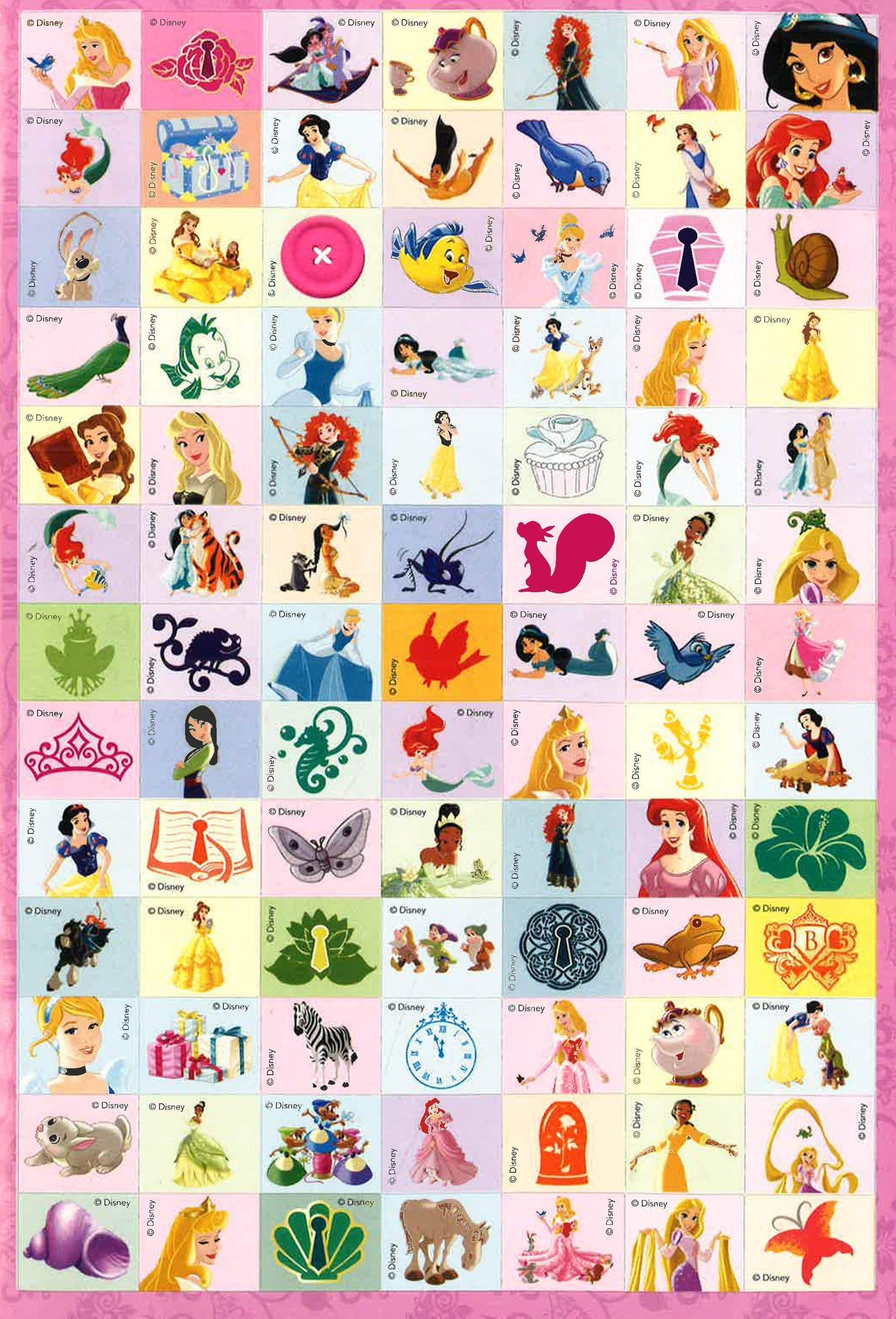Disney Princess: 500 Big Stickers Enchanting Advetures