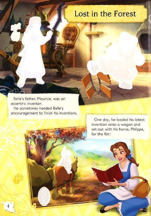 Disney Princess Beauty And The Beast Music And Magic: Over 50 Stickers!