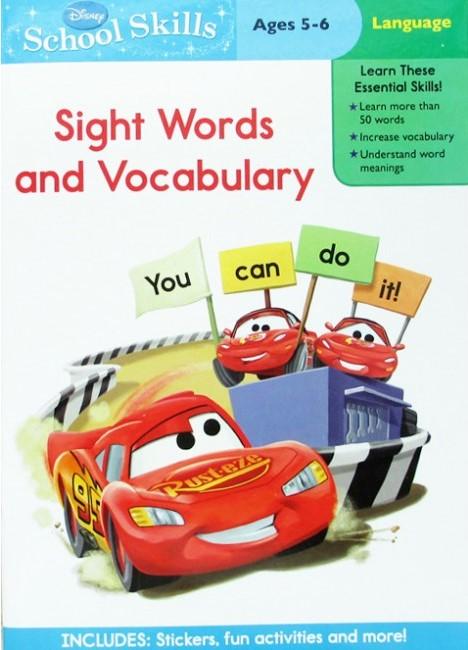Disney School Skills: Sight Words and Vocabulary Ages 5-6