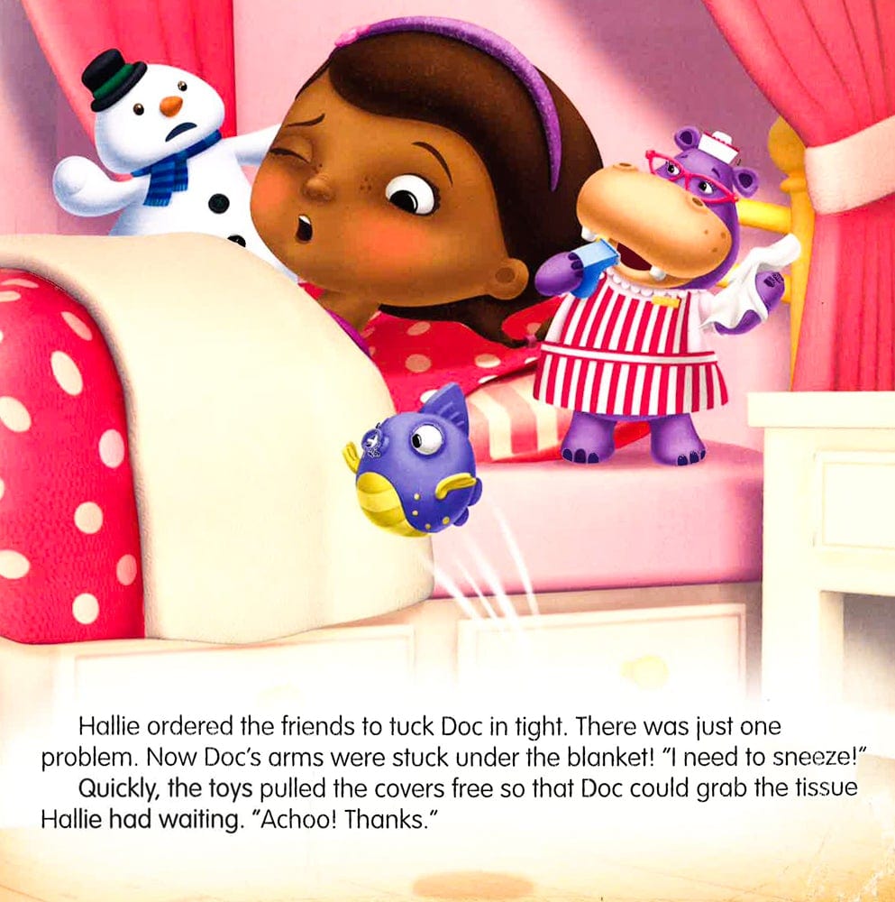 Doc Mcstuffins Read-Along Storybook And Cd Doctoring The Doc