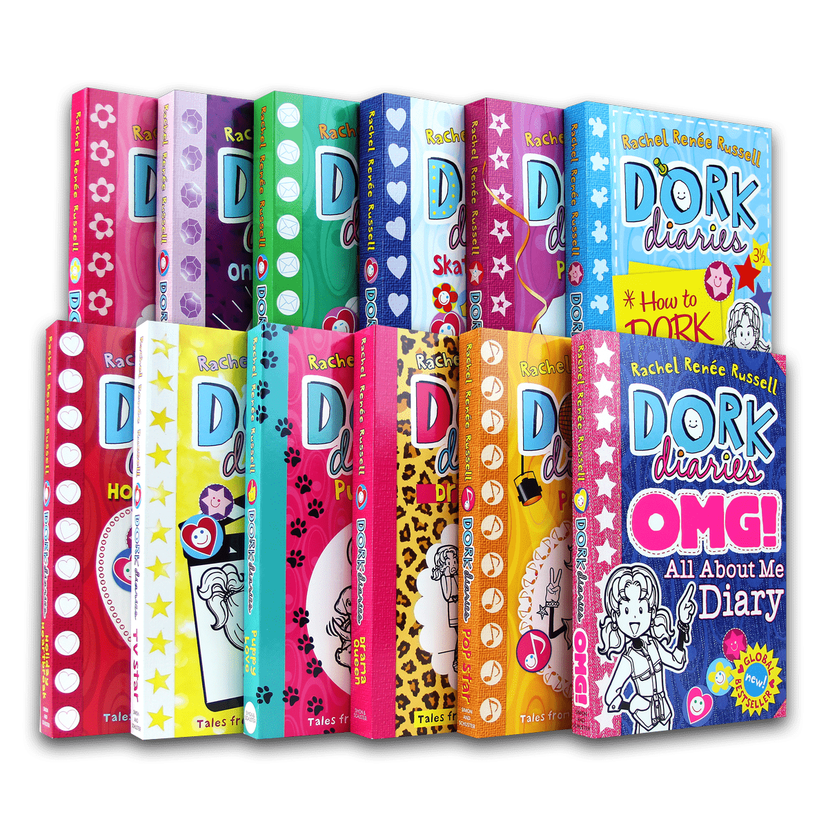 Dork Diaries 12 Books Collection Set