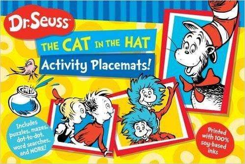 Dr Seuss The Cat In The Hat Activity Placemat