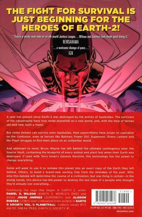 Earth 2: Society Vol. 1: Planetfall
