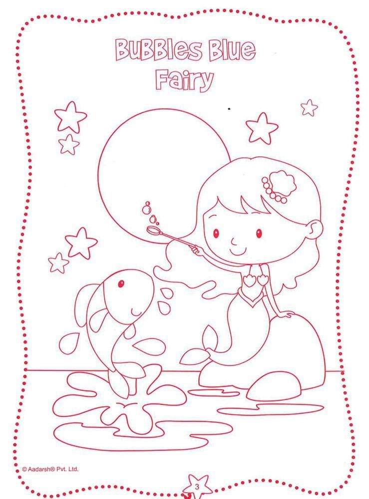 Fairy Colouring Book