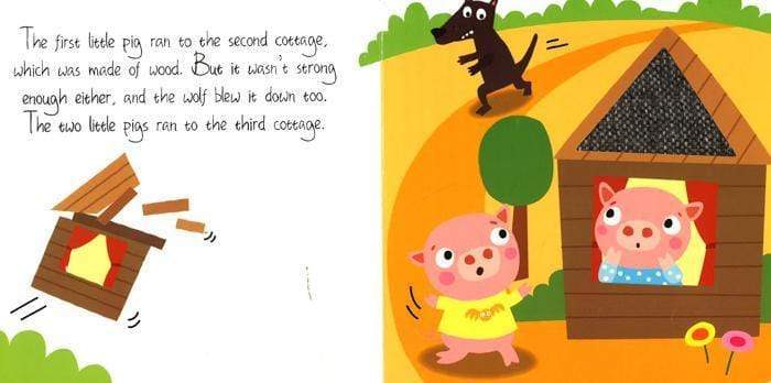 Fairy Tales To Touch: The Three Little Pigs
