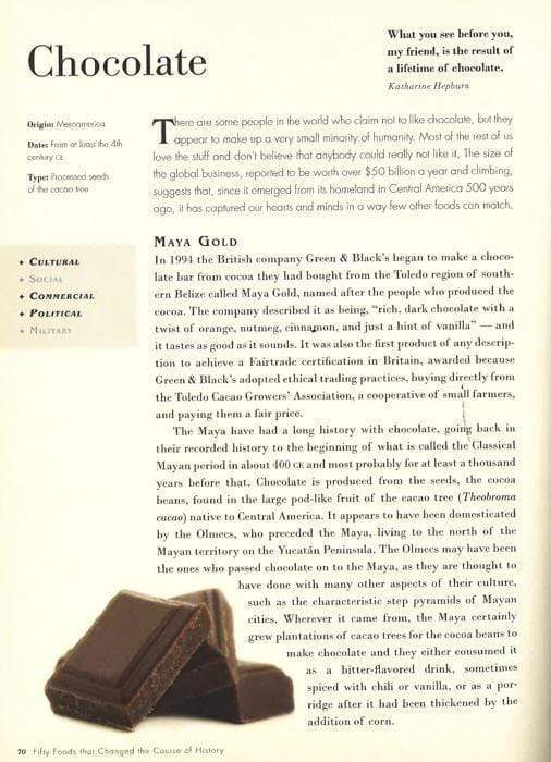 Fifty Foods That Changed The Course Of History (Fifty Things That Changed The Course Of History)