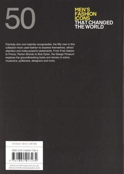 Fifty Men's Fashion Icons that Changed the World: Design Museum Fifty