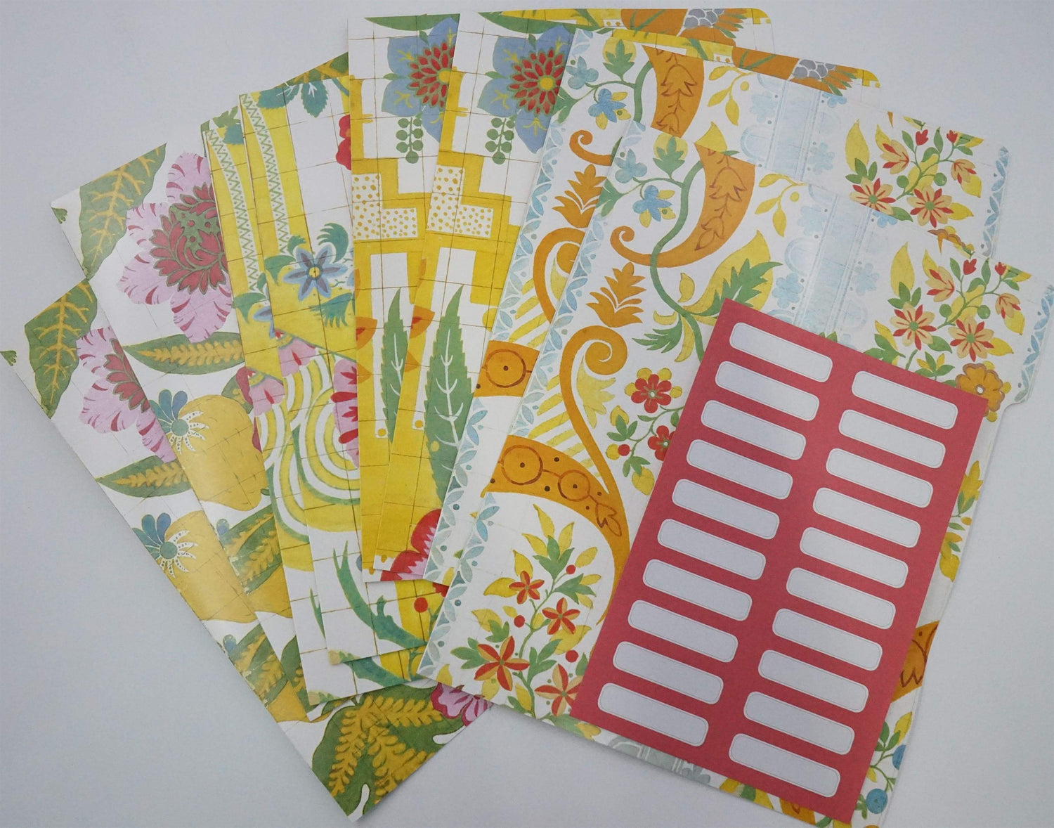 FILE FOLDER V & A SPITALFIELDS SILK