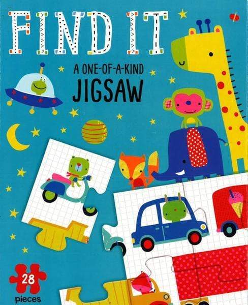Find It: A One-Of-A-Kind Jigsaw And Book