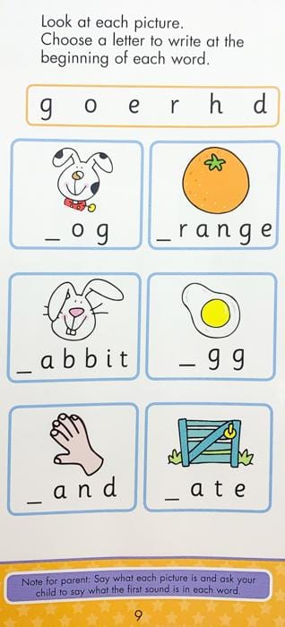 Gold Stars Starting Phonics Wipe Clean Practice Book