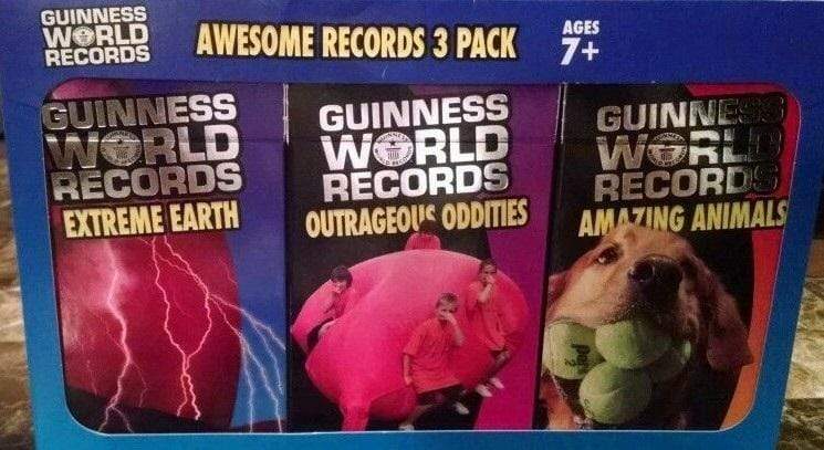Guinness World Records - Awesome Records 3 Pack