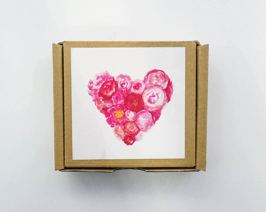 Hearts Greengift-Notes