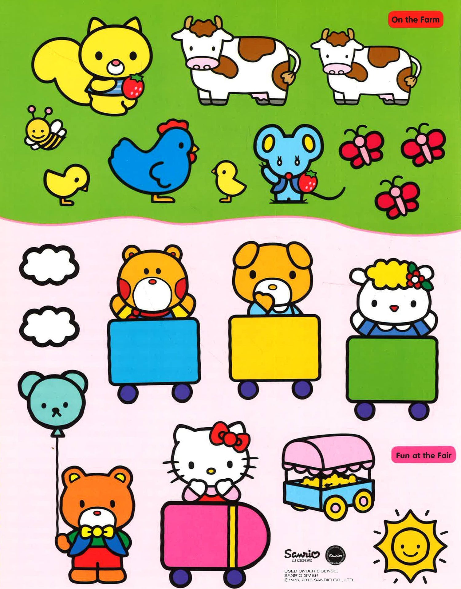 Hello Kitty's Big Adventure: My First Sticker Book