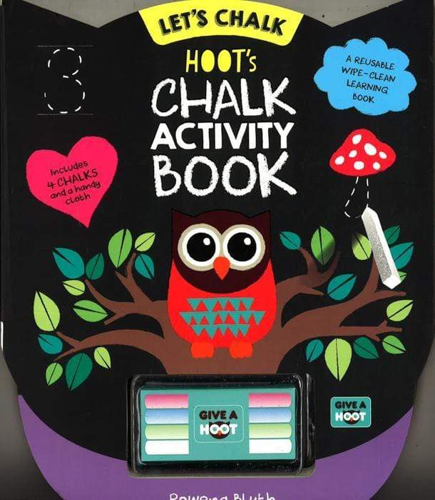 Hoot Chalk Activity Book