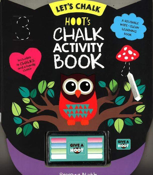 Hoot Chalk Activity Book