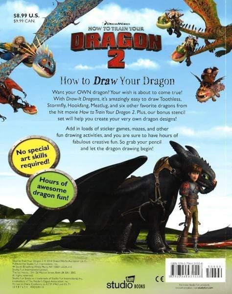 How To Train Your Dragon 2: Draw-It Dragons