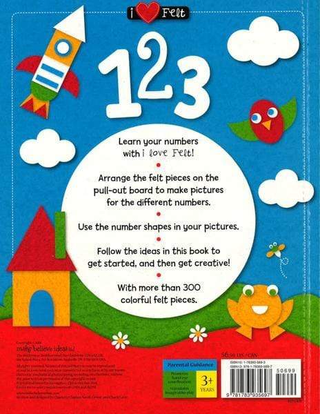 I Love Felt: 123