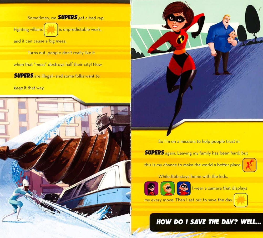 Incredibles 2 Little Sound Book