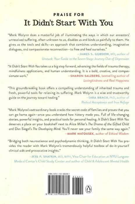 It Didn't Start with You: How Inherited Family Trauma Shapes Who We are and How to End the Cycle