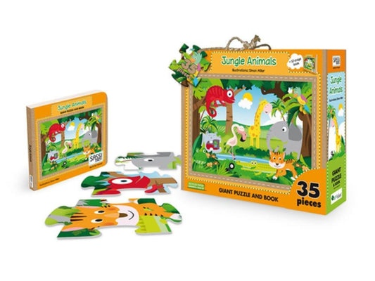 Jungle Animals Giant Puzzle