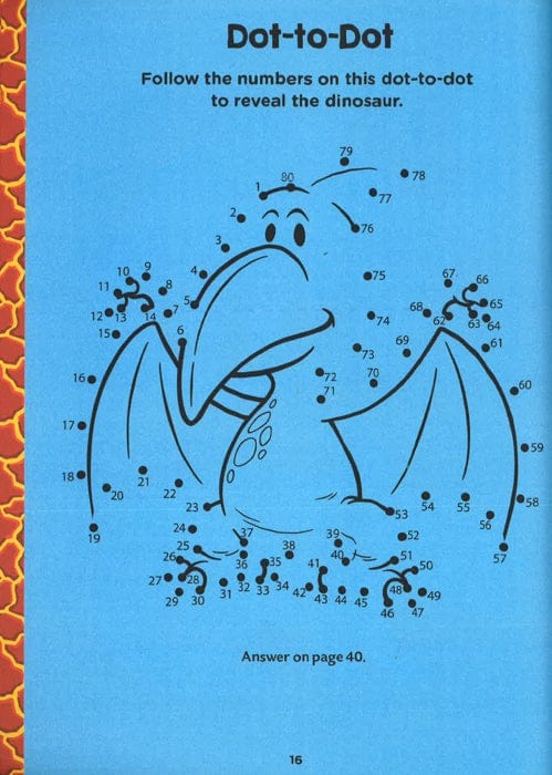 Just Imagine & Play! Dinosaurs Activity Book: Dinosaur Activity Book Includes: Stickers! Press-Outs! Puzzles & Games!