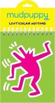 Keith Haring Dancing Dog Lenticular Notepad