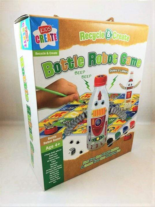 Kids Create: Bottle Robot Game