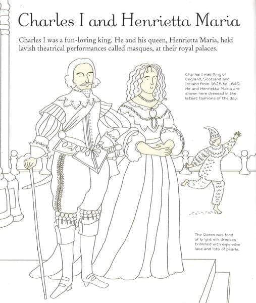 Kings And Queens To Colour