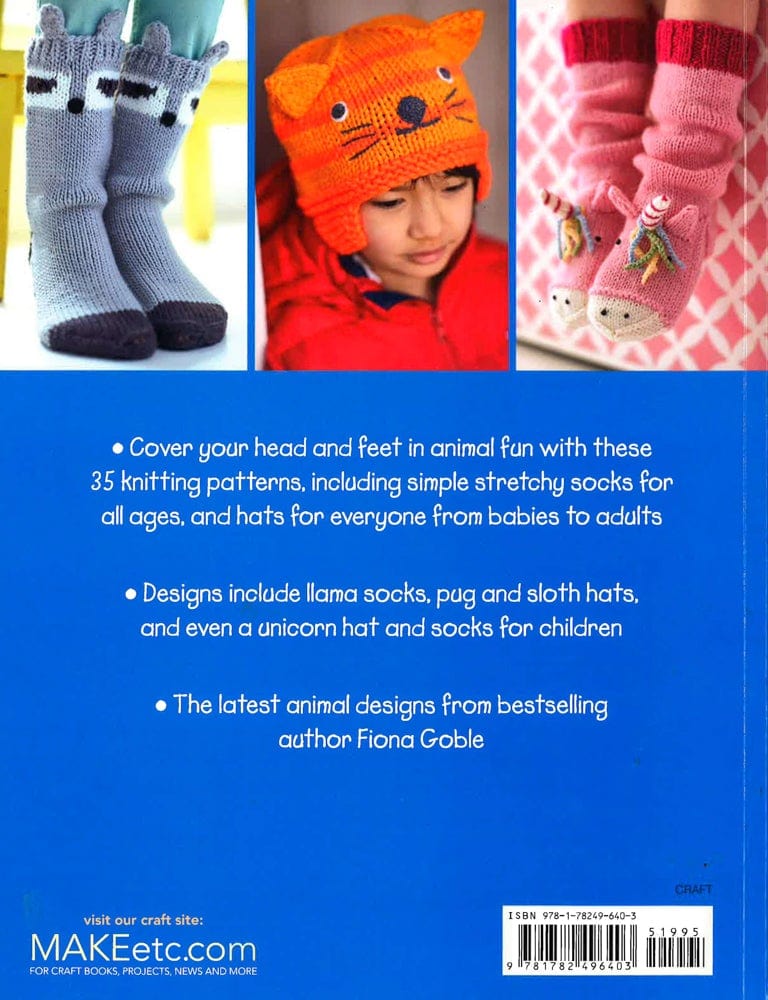 Knitted Animal Socks And Hats: 35 Furry And Friendly Creatures To Keep You Warm