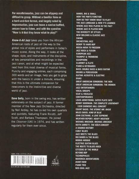Know It All Jazz: The 50 Crucial Concepts, Styles, And Performers, Each Explained In Under A Minute