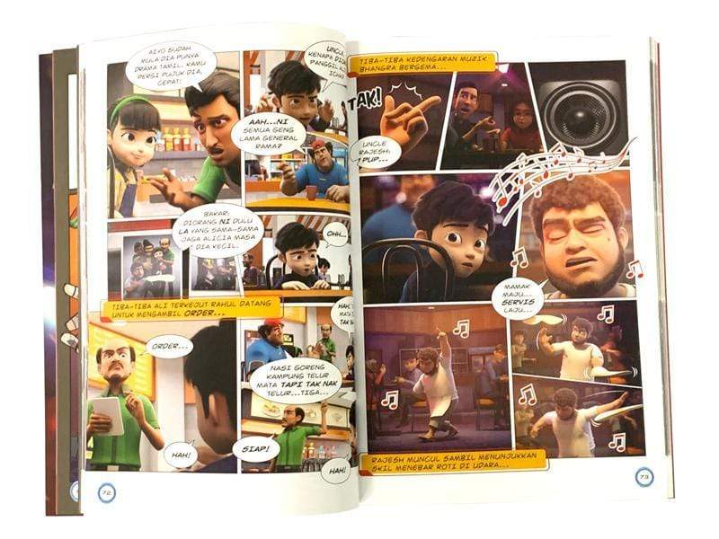 Komik Ejen Ali The Movie- Misi Neo