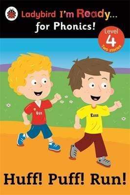 Ladybird I'm Ready for Phonics Level 4: Huff! Puff! Run!