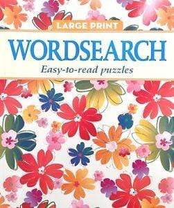 Large Print: Wordsearch (Blue)