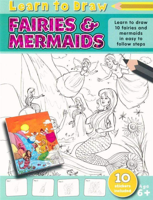 Learn to Draw Fairies and Mermaids