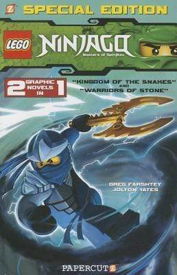 Lego Ninjago Special Edition Book 3 : "Kingdom Of The Snake" And "Warriors Of Stone
