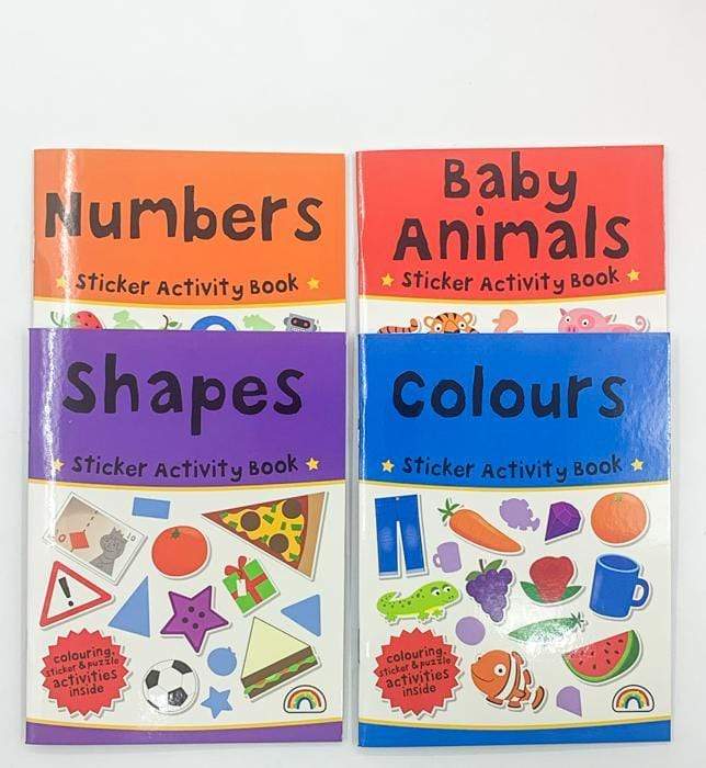Let's Stick 10 Book Sticker Suitcase