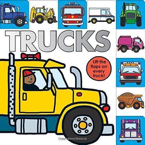 Lift-The-Flap Trucks Oversize Edition