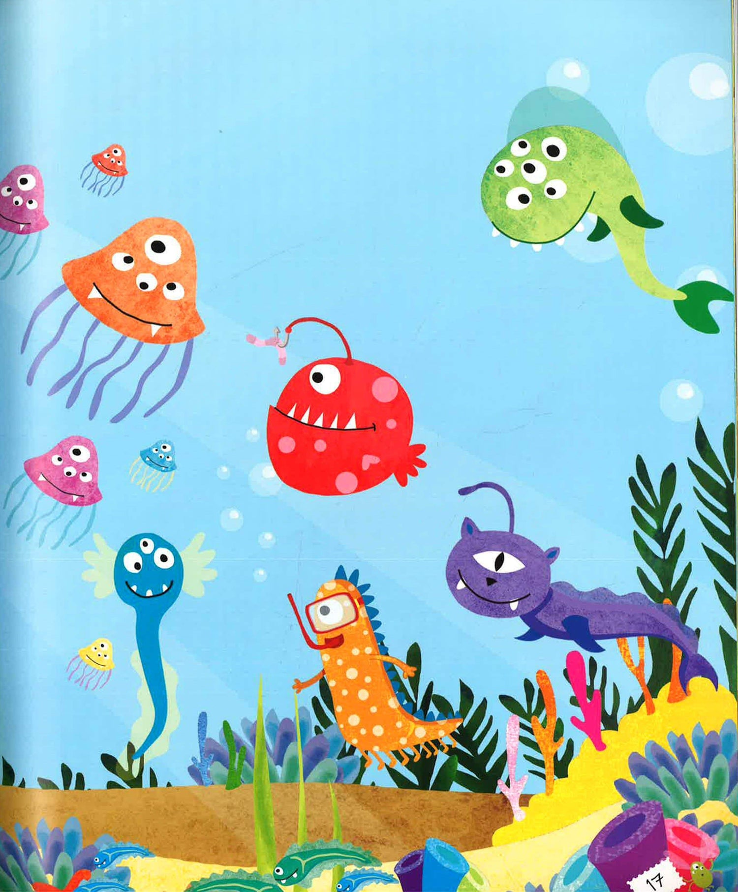 Little Hands Creative Sticker Play: Monsters