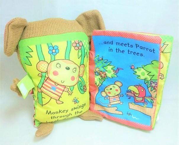Little Monkey Cloth Book