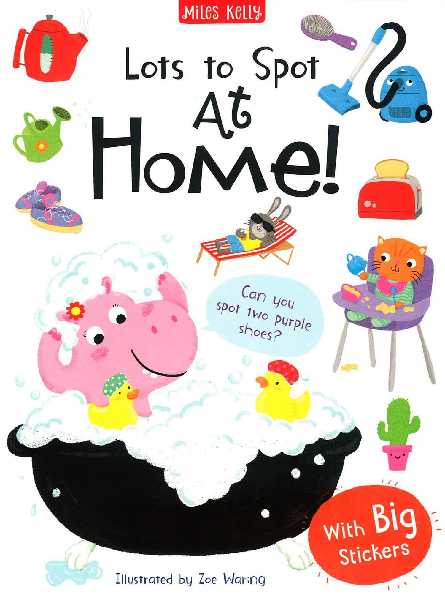Lots To Spot Big Sticker At Home