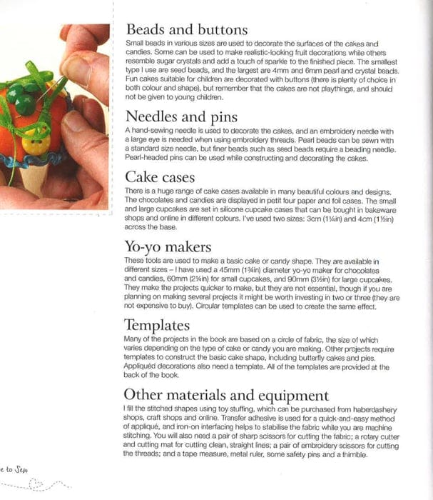 Love To Sew: Cakes & Candies