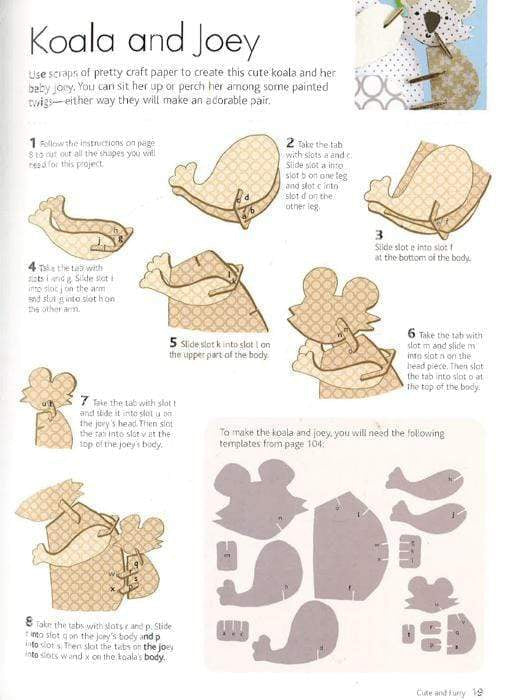 Make Your Own Woodland Creatures: 35 Simple 3D Cardboard Projects (Hb)