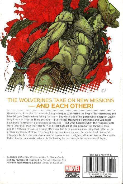 Marvel Wolverines: The Living And The Dead Volume 3