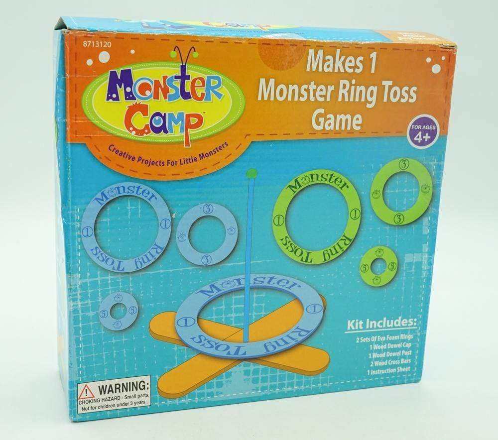 Monster Camp Makes 1 Monster Ring Toss Game