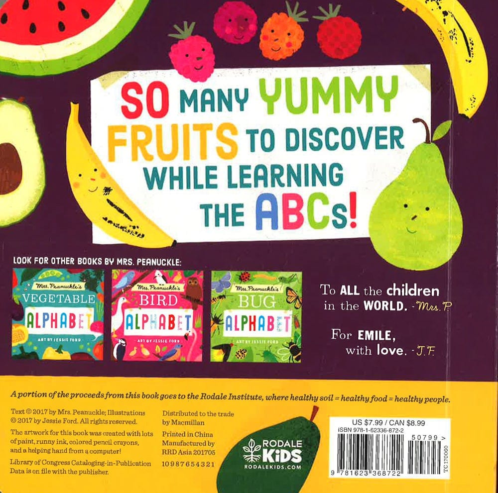 Mrs. Peanuckle's Fruit Alphabet