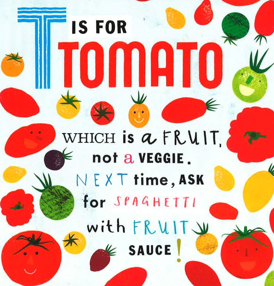 Mrs. Peanuckle's Fruit Alphabet