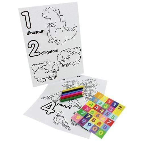 My 123 Colouring Set