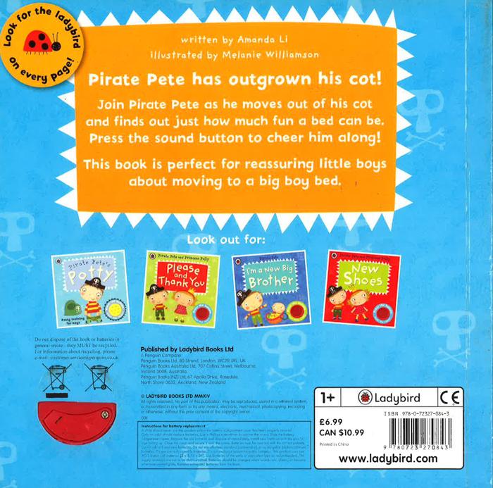 My Big Boy Bed: A Pirate Pete book