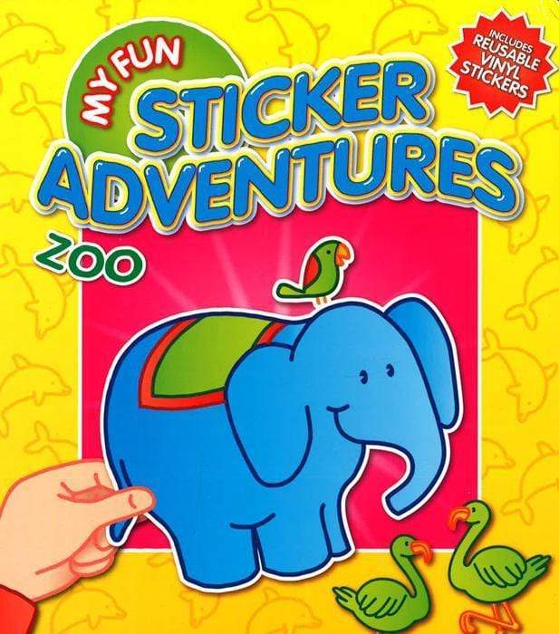 My Fun Sticker Adventures: Zoo