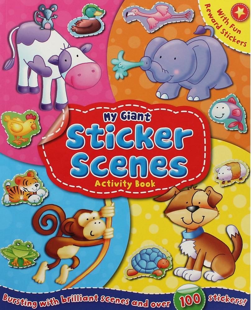 My Giant Sticker Scenes Book